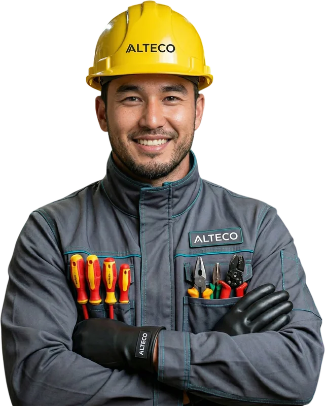 Специалист ALTECO — электромонтаж